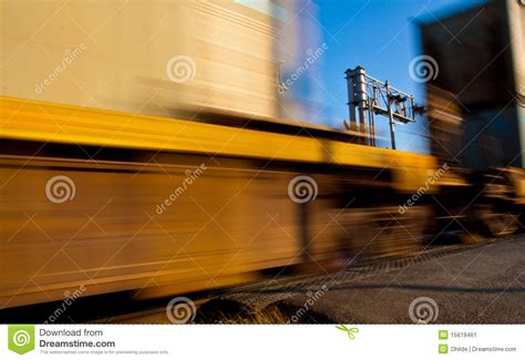Passing Train Stock Image Image Of Blur Speed Rail 15619461