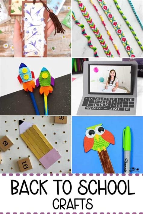 12 Fun Back To School Crafts For Homeschool Students