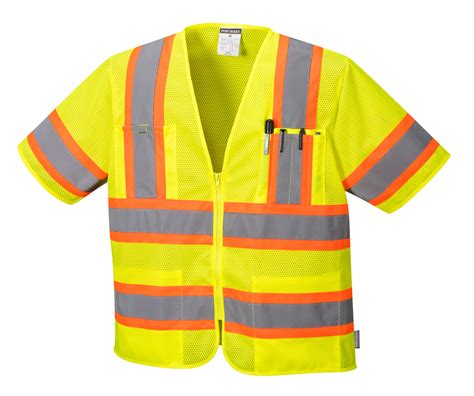 Hi Vis Class 3 Safety Vest With Sleeves