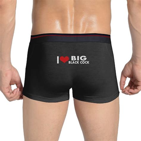 Buy I Love Big Black Cock Man Panty Sexy Seamless Underwear Bikini