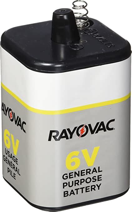 Rayovac 6v General Purpose Lantern Battery 1195 Pound