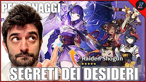 Guida Genshin Impactdesideri E Personaggi P3 Genshin Impact Ita