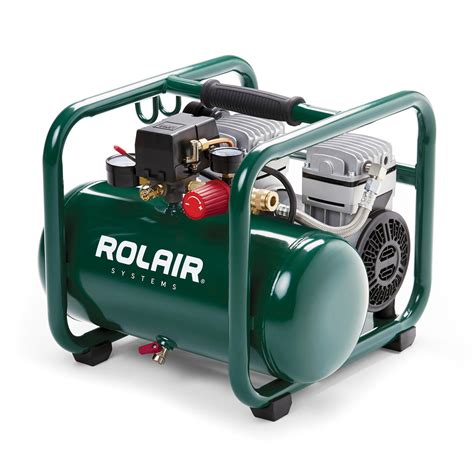 Rolair Systems JC10PLUS 1HP 2 5 Gallon Oilless Air Compressor