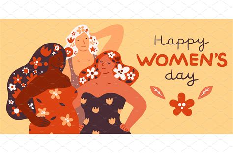 international women day poster vector graphics ~ creative market
