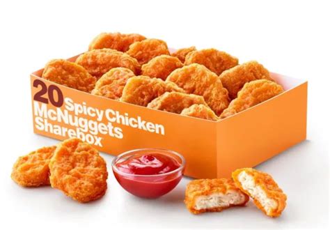 mcdonald s adds spicy chicken nuggets to menus for a limited time iheart
