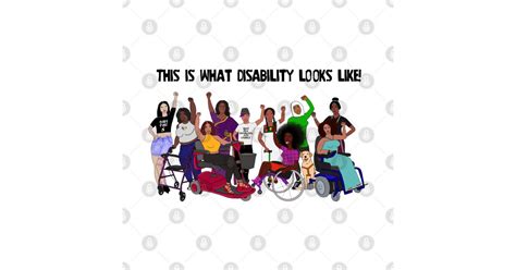 This Is What Disability Looks Like Group Picture Disability T Shirt