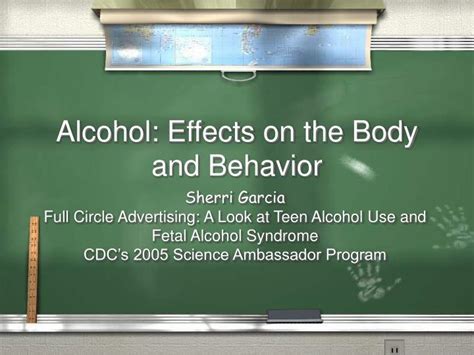 Ppt Alcohol Effects On The Body And Behavior Powerpoint Presentation