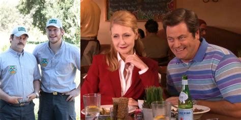 Parks And Rec Rons Slow Transformation Over The Years In Pictures