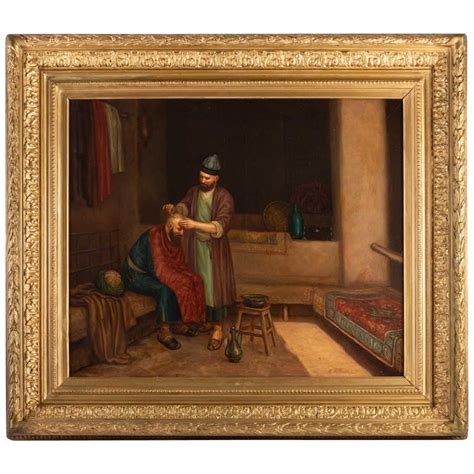 19th Century Orientalist Oil On Canvas Painting For Sale At 1stdibs