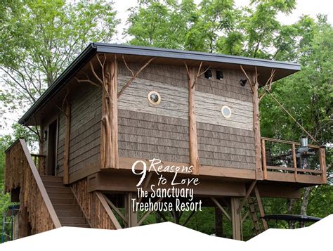 Sanctuary Treehouse Resort Sevierville Lodging Options