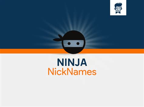 Ninja Nicknames 600 Cool And Catchy Names Brandboy