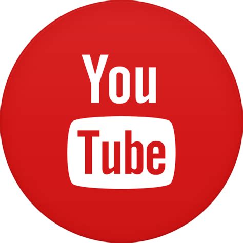 Icono Youtube En Circle Icons