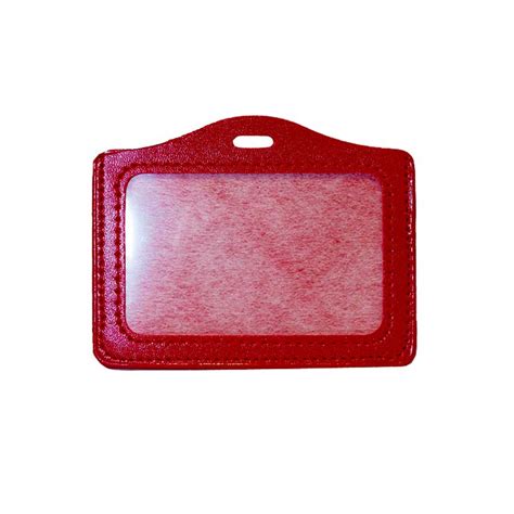 Horizontal Pvc Id Card Holder Red Lanyards Supplier Malaysia