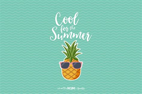 Posiquotes Hello Summer Awesome With Sprinkles