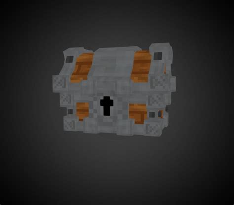 Minecraft Chest 3d Model By Vlordfox 31bbd2f Sketchfab