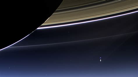 Nasas Cassini Sends Back Images Of Earth From 900 Million Miles Away