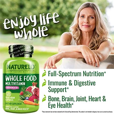 Naturelo Whole Food Multivitamin For Women 50 Iron Free With