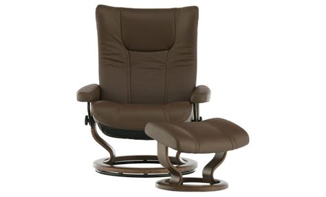 Large big daddy woven wicker lounge chair with matching ottoman. Stressless Wing Chesnut Chair and Ottoman (Large) | Chair ...