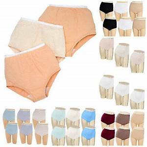Breezies Set Of 6 Cotton Women 39 S Briefs A22766 Check Size Chart Before