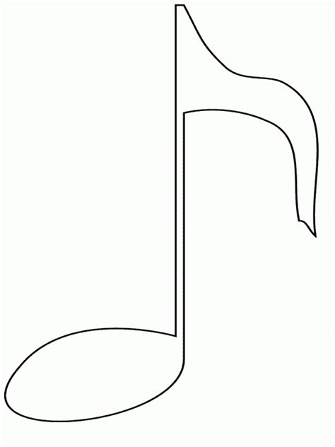 Justingatlin Coloring Pages Of Musical Notes