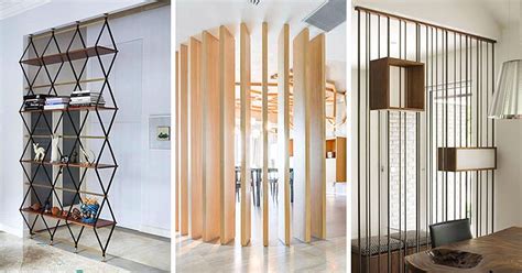 Untuk material hiasan eksterior rumah mencoba mengaplikasikan batu alam. 18 Desain Sekat Ruangan Minimalis Modern dan Elegan ...