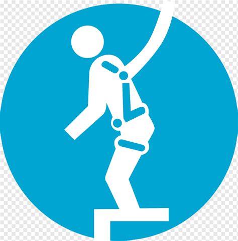 Personal Protective Equipment Pictogram Climbing Harnesses Fall