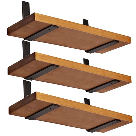 Buy Rustic Shelf Bracket 15 Inch Thick Heavy Duty Floating Shelf