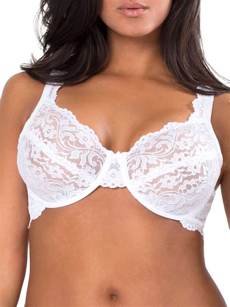Smart Sexy Womens Curvy Signature Lace Unlined Underwire Bra With