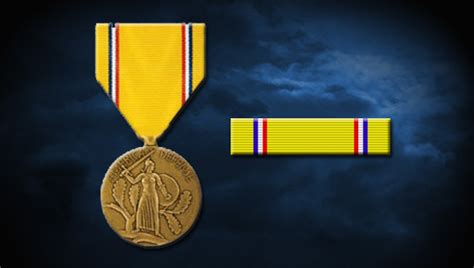 American Defense Service Medal Air Forces Personnel Center Display