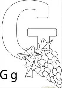 Free Letter G Coloring Pages Preschool Download Free Letter G Coloring