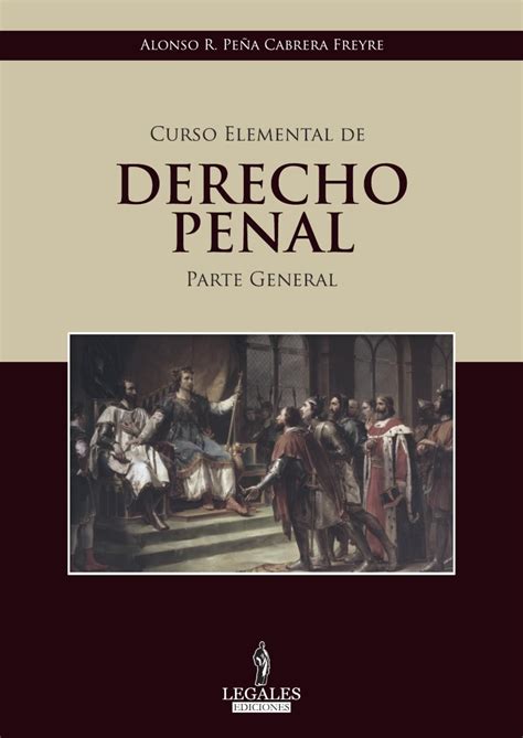 Curso Elemental De Derecho Penal Parte General Book Worth Reading