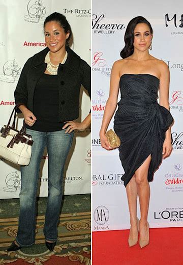 meghan markle s weight loss secret doesn t involve diet or exercise see before and after hello