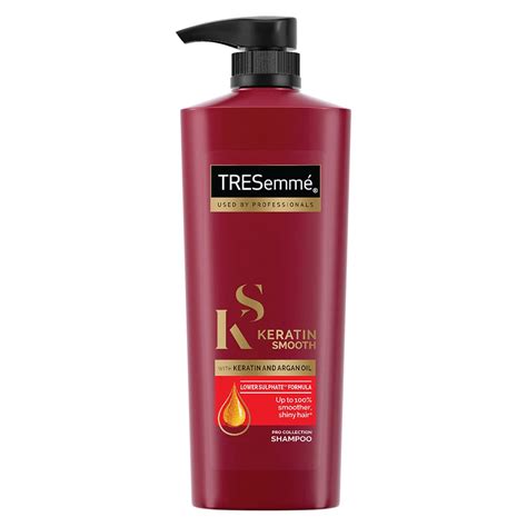 Buy Tresemme Keratin Smooth Shampoo 580ml For Straighter Shinier