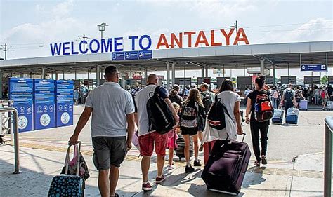 Antalya ya gelen turist sayısı 7 milyonu geçti Gündem Turizm News