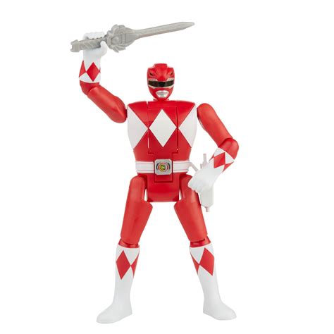 Power Rangers Retro Morphin Red Ranger Jason Action Figure At Toys R Us