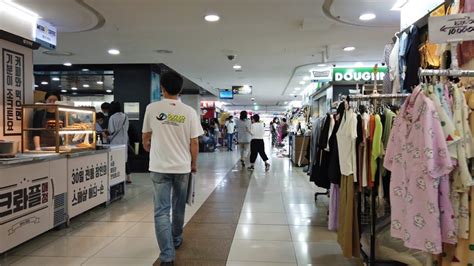 Gangnam Station Underground Shopping Center 강남역 지하상가 472020 Youtube