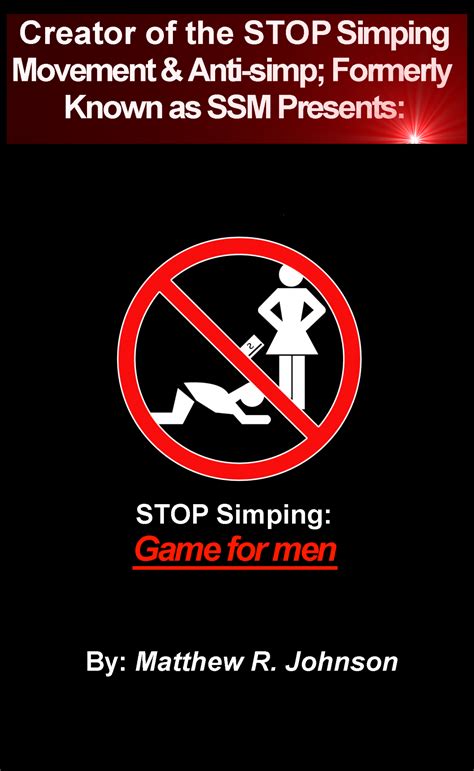 Ebook Stop Simping Movement Presents Stop Simping Game For Men