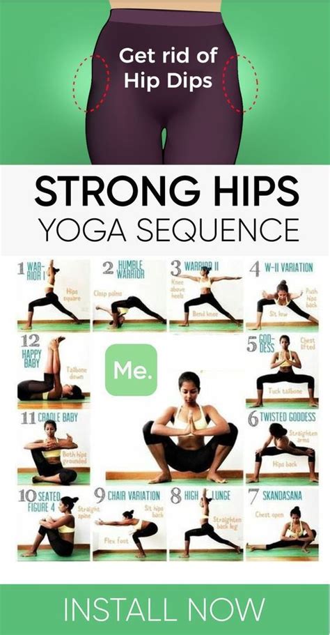 Unlock Hip Flexors Tutorial Strong Hips Yga Sequence