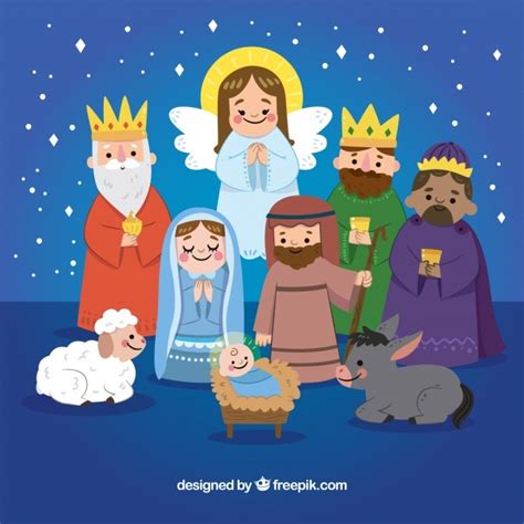 Christmas Nativity Vectors Photos And Psd Files Free Download