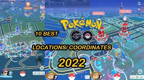 10 Best Pokémon Go Locations And Coordinates To Spoof 2022 2023