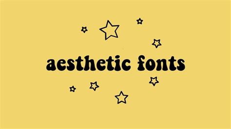 Aesthetic Fonts âœ§ Youtube Aesthetic Fonts Fonts Alphabet