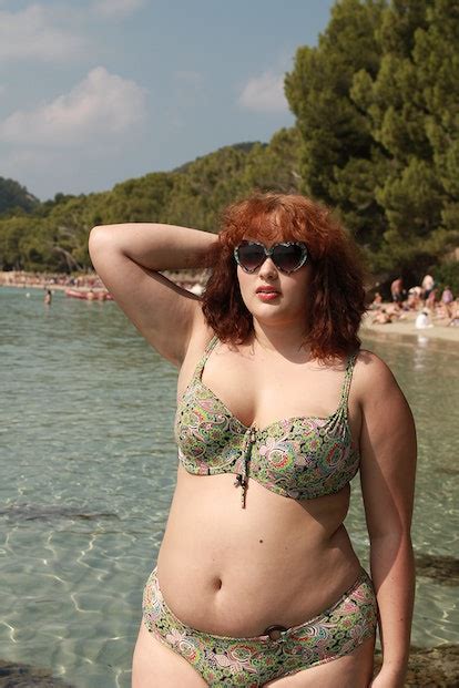 I Am A Plus Size Woman Who Wore A Low Rise Bikini To The Beach And