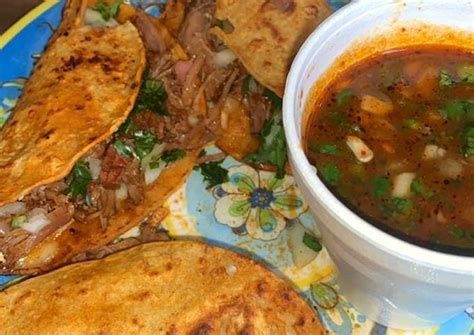 Tacos De Birria De Res Receta De Ely Cookpad