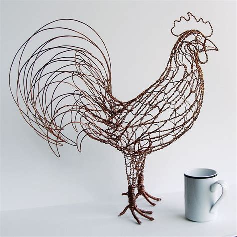 Ruth Jensen Chicken Wire Sculpture Chicken Wire Art Wire Art Sculpture