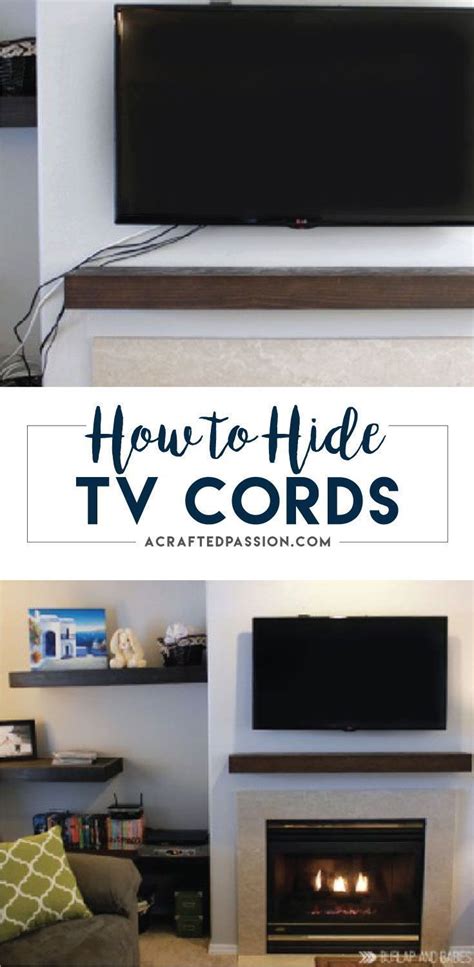 Super Easy How To Hide Those Ugly Tv Cords And Wires Update Your