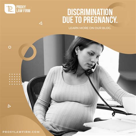 Have You Experienced Discrimination Due To Pregnancy Proxy Law Firm