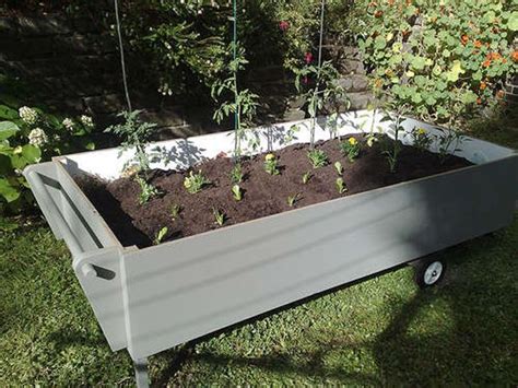 13 Mobile Gardens To Move You Portable Garden Portable Garden Beds