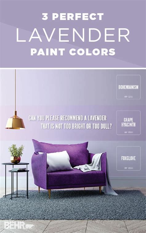 Flower box is a unisex slate blue with a hint of lavender that is soothing at bedtime and energizing in morning light. FAQ: That Perfect Lavender Color Palette | Colorfully BEHR ...