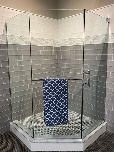 Neo Angle Shower Design Tips The Shower Door Place Custom Frameless