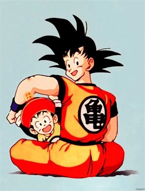 Goku Y El Pequeño Gohan Dragon Ball EspaÑol Amino
